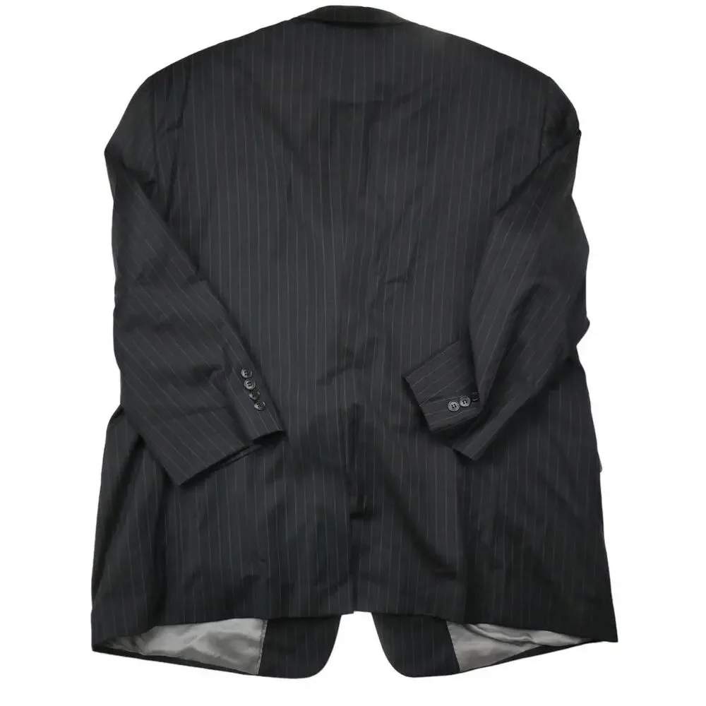 NEW Hart Schaffner Marx sport coat, Dilliard's, size: 50R, black pinstripe